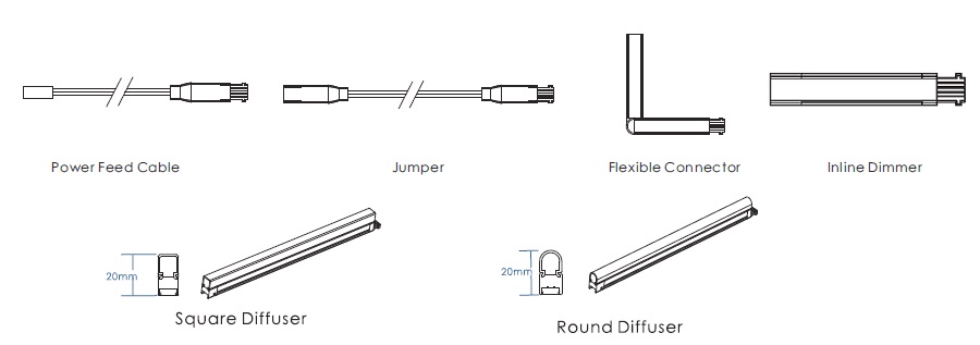 LV-HS-PD10 LED Hard Strip
